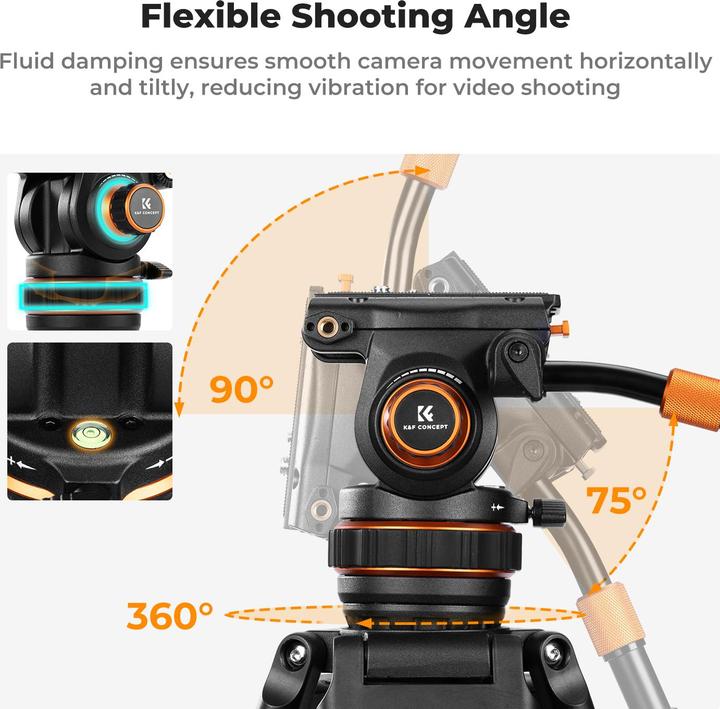 Actual product image K&F Concept VA3+BV20 (Metal)