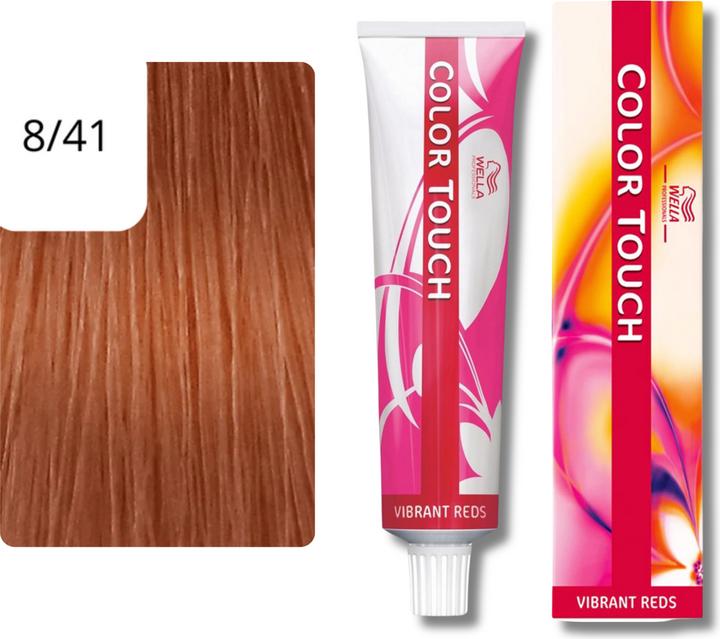 Produktbild Wella Color Touch Vibrant Reds (8/41 hellblond rot-asch)