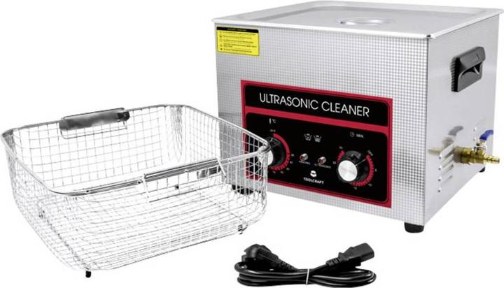 Produktbild Toolcraft USC-1500 Ultraschallreiniger Bürobedarf, Schmuck, Werkstatt 360 W 15 l (40 kHz, 15000 ml)