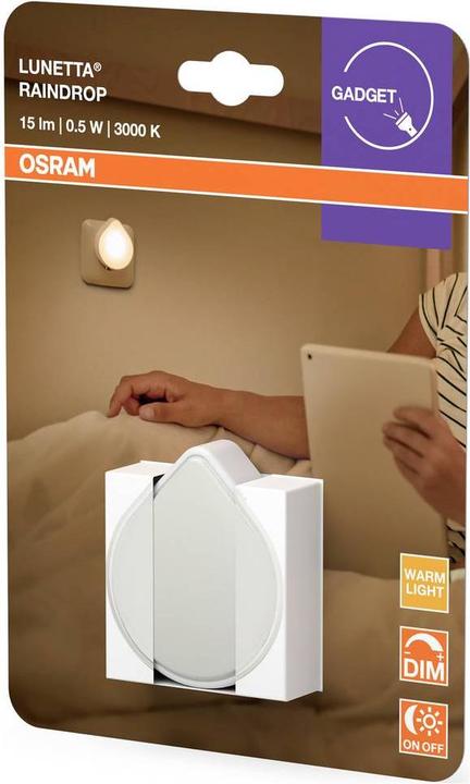 Image du produit Osram LUNETTA RAINDROP DIM Variable Blanc
