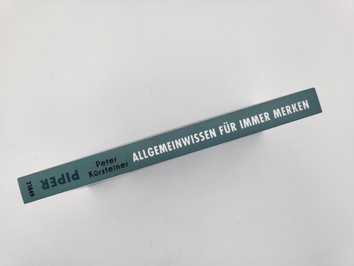 Produktbild Allgemeinwissen für immer merken (Deutsch, Peter Kürsteiner, 2023)
