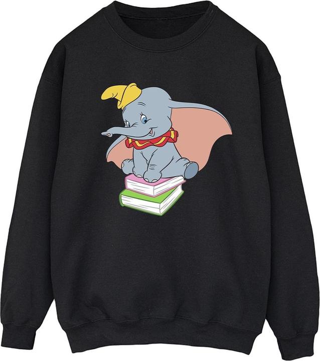 Disney Dumbo Sitting On Books Sweatshirt (XXL)