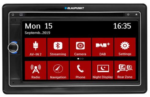 Blaupunkt Las Vegas 690 DAB NAV TRUCK Camping POI Doppel-DIN Moniceiver Anschluss für Lenkradfernbe