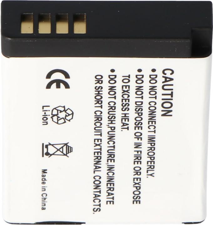 Image du produit AccuCell Schnell-Ladegerät und Akku passend für den Panasonic DMW-BLH7 Akku Lumix DMC-GM1, Lumix DMC-GM1K S (Chargeur de batterie d'appareil photo)
