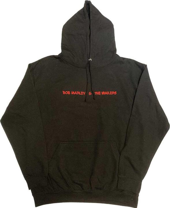 Immagine prodotto Bob Marley Wailers One Love Felpa con Cappuccio Pullover Ritratto Ricamata Adulto Unisex (L)