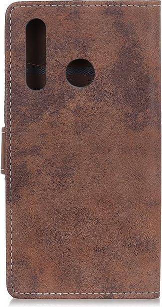 Actual product image MU Style Vintage Leather Bookcover Series (HTC Desire 19+)