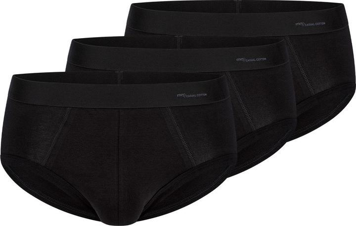 Immagine prodotto Mey Confezione da 3 slip casual in cotone con fascia in vita intrecciata - mutande (L, confezione da 3)