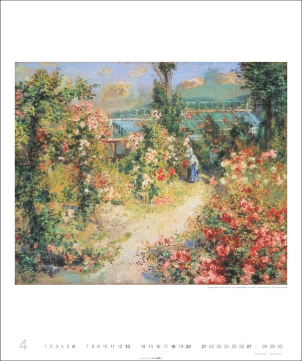 Produktbild Die schönsten Gärten des Impressionismus Edition Kalender 2025 (46 x 55 cm, Deutsch)