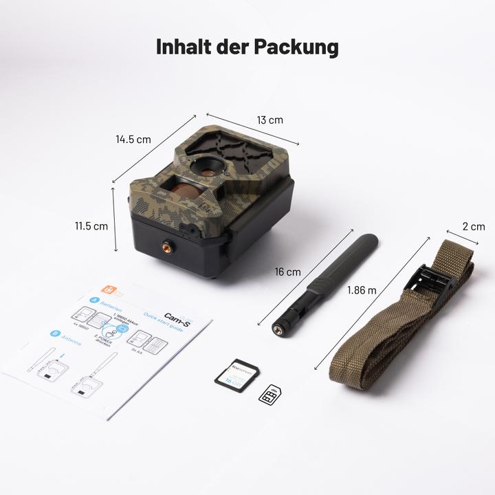 Actual product image ICUserver ICU CLOM Cam-S Wildkamera Tarn-Grün