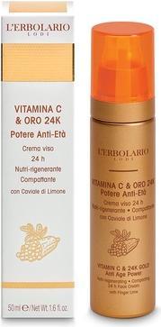 L'erbolario Vitamin C & 24k Gold Anti-Aging Face Cream