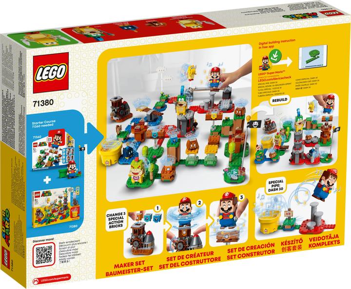 Actual product image LEGO Builder Set (71380, LEGO Super Mario)