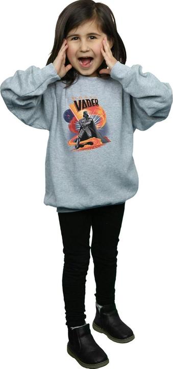 Produktbild Star Wars Darth Vader Swirling Fury Sweatshirt Mädchen (140, 146)