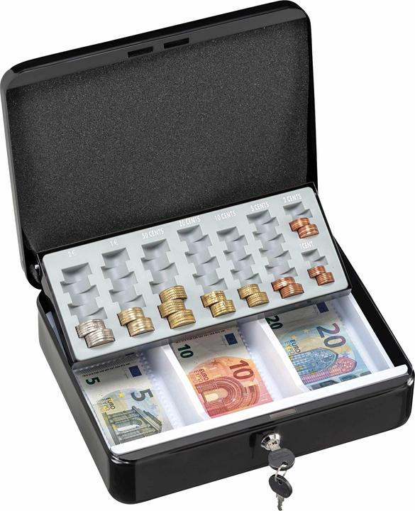 Produktbild Burg Wächter Geldkassette MONEY 5030 B.300xH.90xT.240 mm grau lackiert