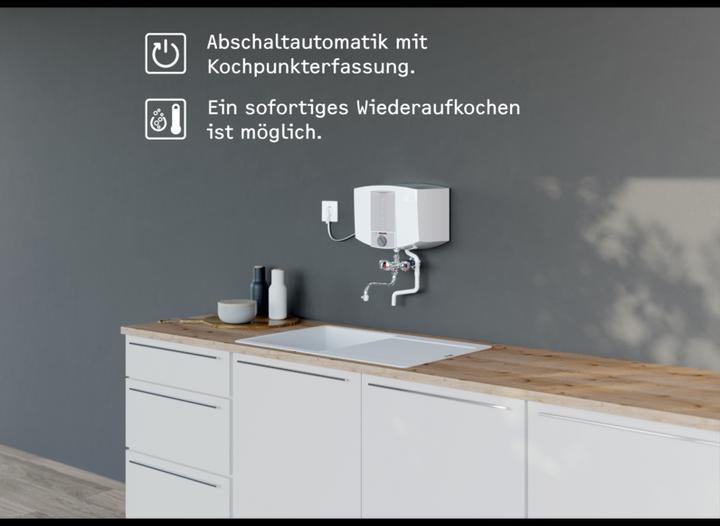Produktbild Stiebel Eltron KBA 5 KA Kochendwassergerät, Kunststoff, 5 Liter, Chromarmatur