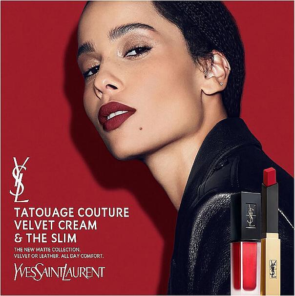 Actual product image Yves Saint Laurent Tatouage Couture Velvet Cream Coral Symbol 202 (No. 202 - Coral Symbol)