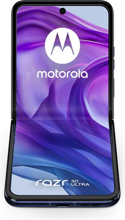 Actual product image Motorola Razr 50 Ultra (512 GB, Midnight Blue, 6.90", SIM + eSIM, 50 Mpx, 5G)