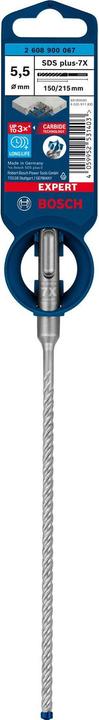 Image du produit Bosch Professional Zubehör Foret marteau Expert SDS plus-7X, 5,5 x 150 x 215 mm (5,5 mm)