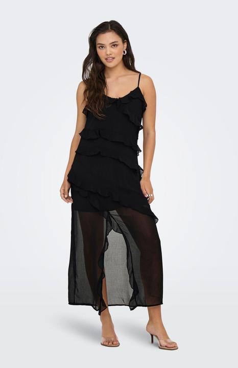 Produktbild Only Onlsine Life Strap Frill Long Dress Wvn (L)