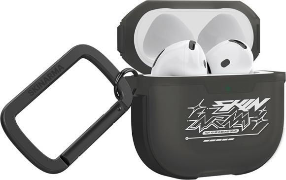 Produktbild Skinarma Case Kinzoku for AirPods 4 black (Kopfhörer Tasche)