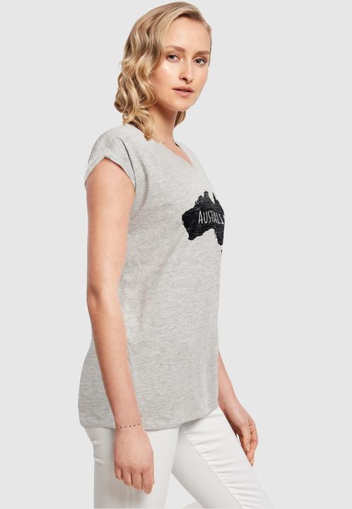 Actual product image Merchcode Ladies Australia Extended Shoulder Tee - 113109 (M)