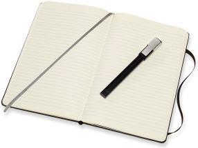 Actual product image Moleskine Set notebook, Large/A5, black + ballpoint pen (A5, Lined, Hardcover)