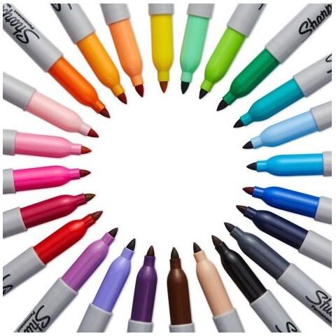 Image du produit Sharpie Marqueur permanent Set "Electro Pop (Multicolore, 1 mm, 20 x)