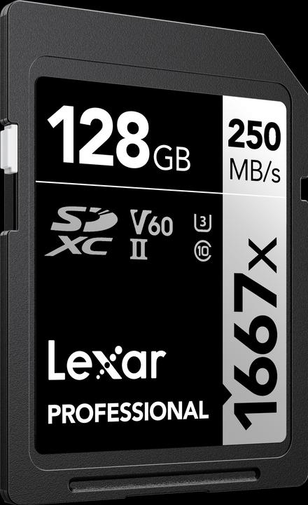 Immagine prodotto Lexar Professional (128 GB, SDXC, U3, UHS-II)