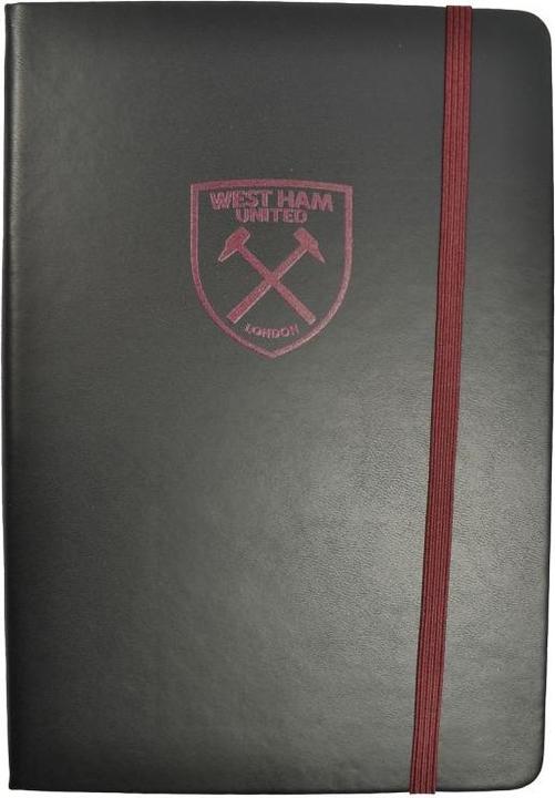Produktbild West Ham United FC Notizbuch Premium Wappen A5 (A5, Liniert)