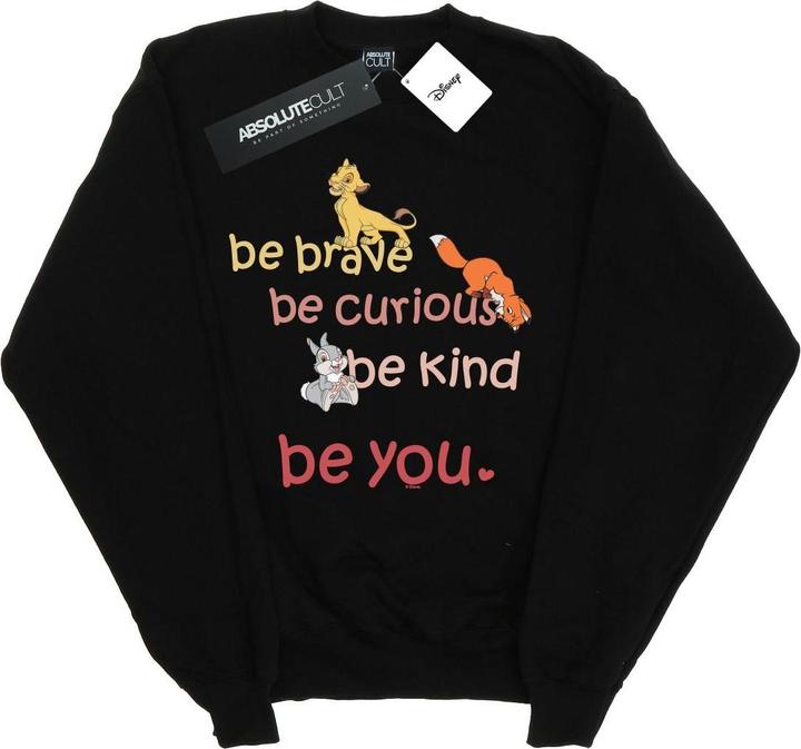 Disney Be Brave Be Curious Sweatshirt Mädchen