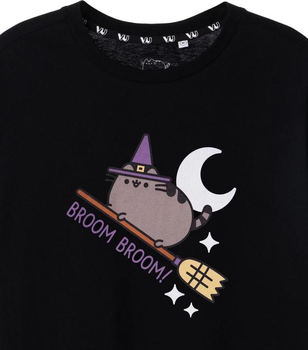 Immagine prodotto Pusheen Broom Broom Maglietta Halloween Donna (L)