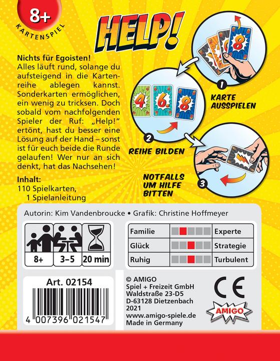 Actual product image Amigo Help! (German)
