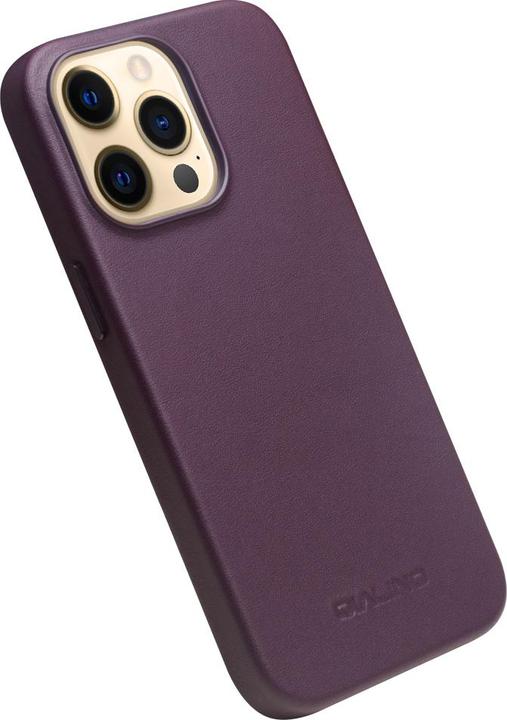 Image du produit QiAlino Coque cuir véritable (compatible MagSafe) (Apple iPhone 13 Pro)