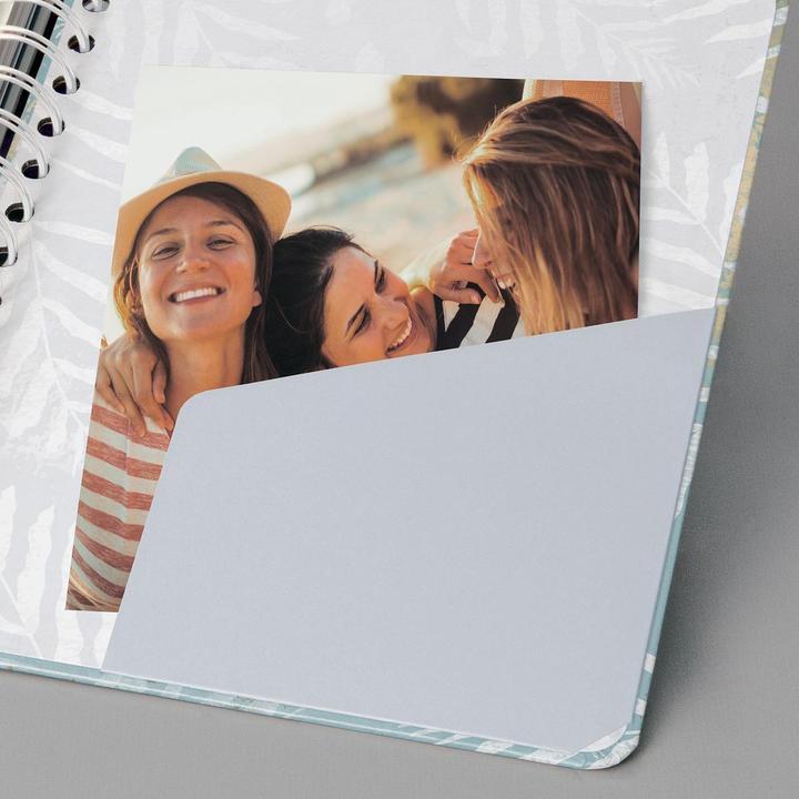 Image du produit Jolie Carnet à spirales (162 x 215 mm, Quadrillé, Couverture rigide)