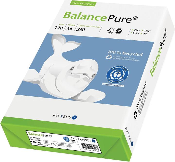Papyrus BALANCE PURE BA - Copy paper (120 g/m², 250 x, A4)