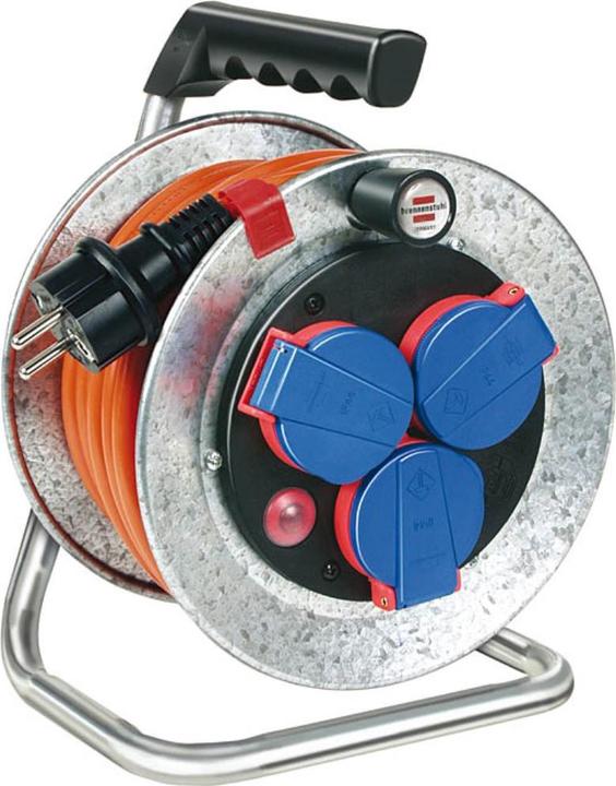 Actual product image Brennenstuhl Garant S Compact IP44 cable drum 10m AT-N07V3V3- (10 m, 1.50 mm²)