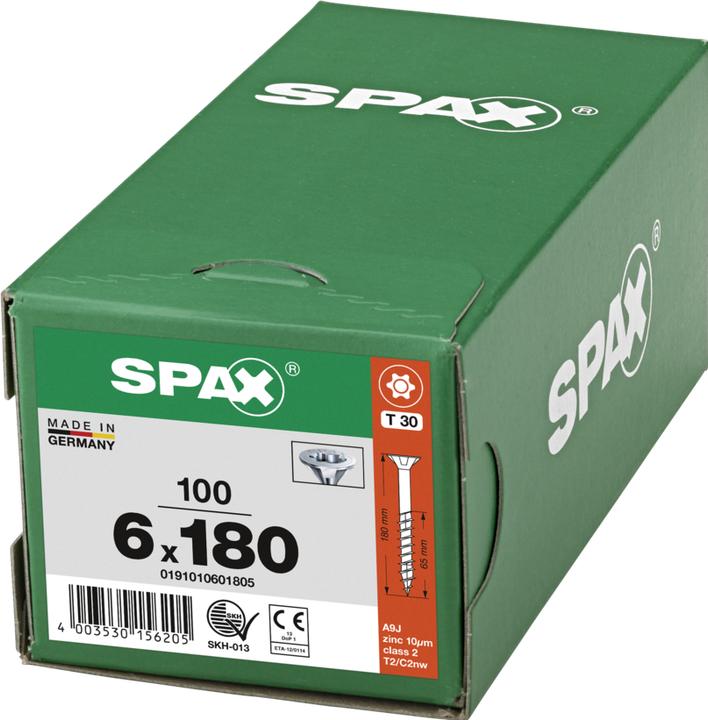 Produktbild Spax Spanplattenschrauben (100 Schrauben pro Stück)