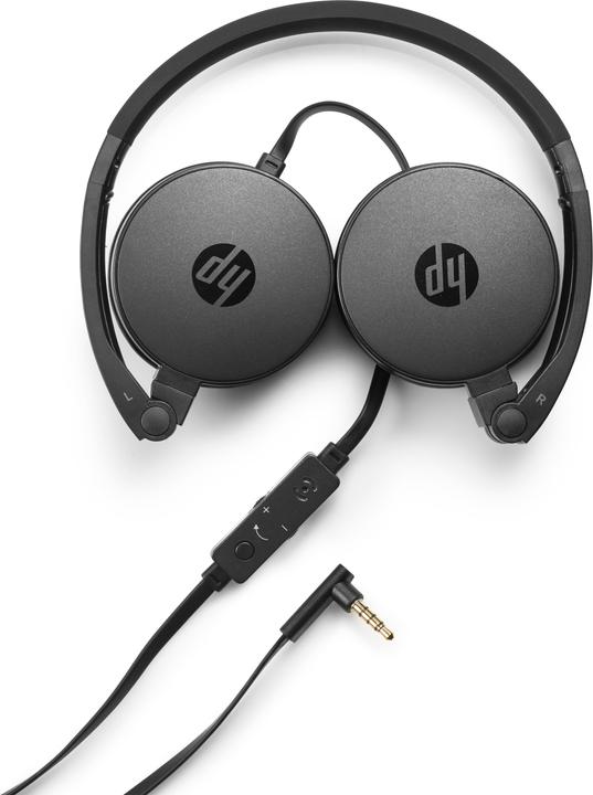 Actual product image HP H2800 Stereo Headset black (Cable)