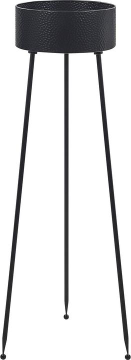 Produktbild Beliani Pflanzenständer schwarz ⌀24 cm LEIKA (33 cm)