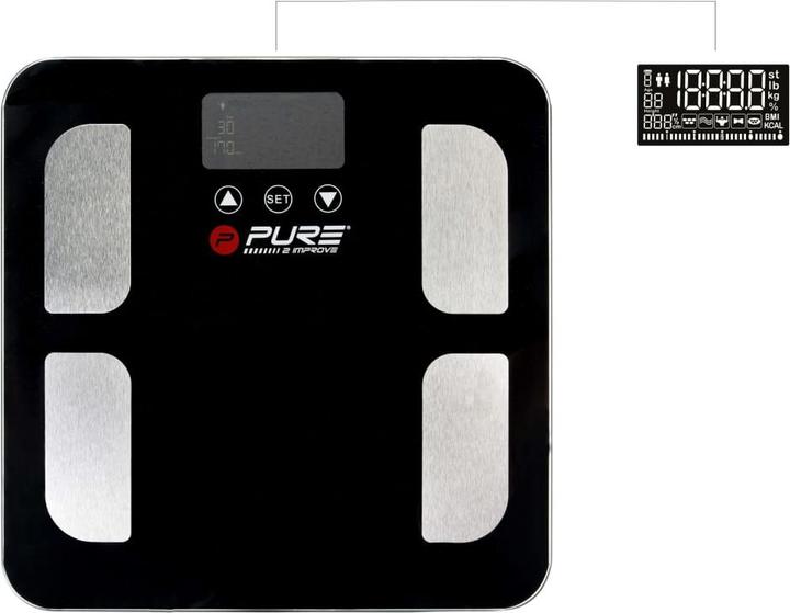 Image du produit Pure2improve Échelle de graisse corporelle (200 kg)
