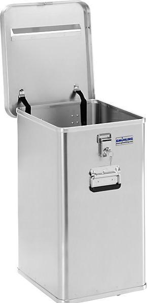 Actual product image Gmöhling Aluminum data disposal container