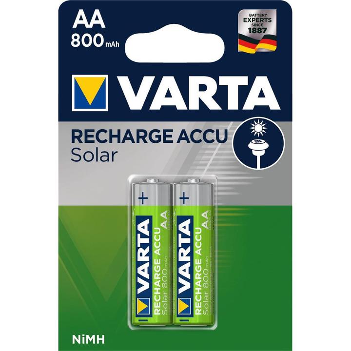 Immagine prodotto Varta Recharge Accu Solar (2 pz., AA, 800 mAh)
