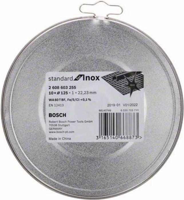 Actual product image Bosch Professional Zubehör PRO Stainless Steel and Metal cutting disc, 125 x 1 x 22.23 mm