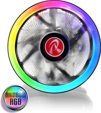 Actual product image Raijintek Juno Pro RBW CPU Cooler (66 mm)