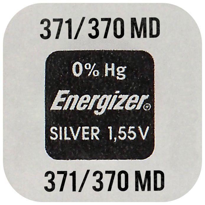 Actual product image Energizer SR69 (371/370) / 1.55 V (1 pcs., SR69, 35 mAh)