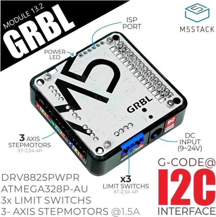 Immagine prodotto M5Stack Driver del motore passo-passo Modulo GRBL 13.2