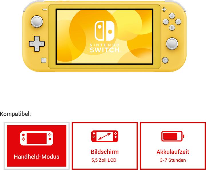Produktbild Nintendo Switch Lite - Gelb