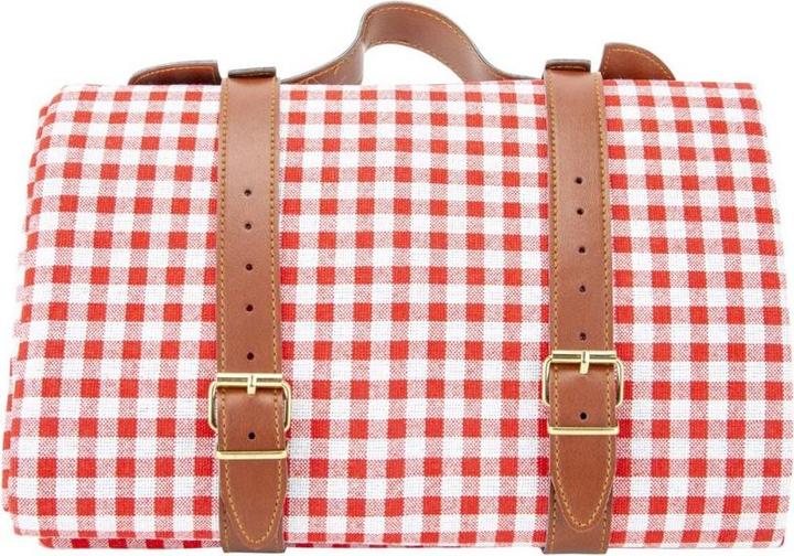 Produktbild Cosy&Trendy Picknickdecke rot/weiss, 130x147cm