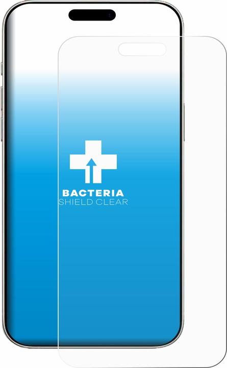 Produktbild upscreen Schutzfolie Displayschutz Displayschutzfolie Folie Klar antibakteriell (1 Stück, Apple iPhone 16 Plus)