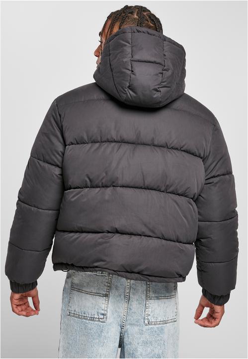 Actual product image Urban Classics Hooded Cropped Pull Over Jacket (M)