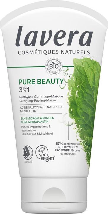 Actual product image Lavera Peeling Mas 3in1 Pur Bea Tb 125ml (125 ml)